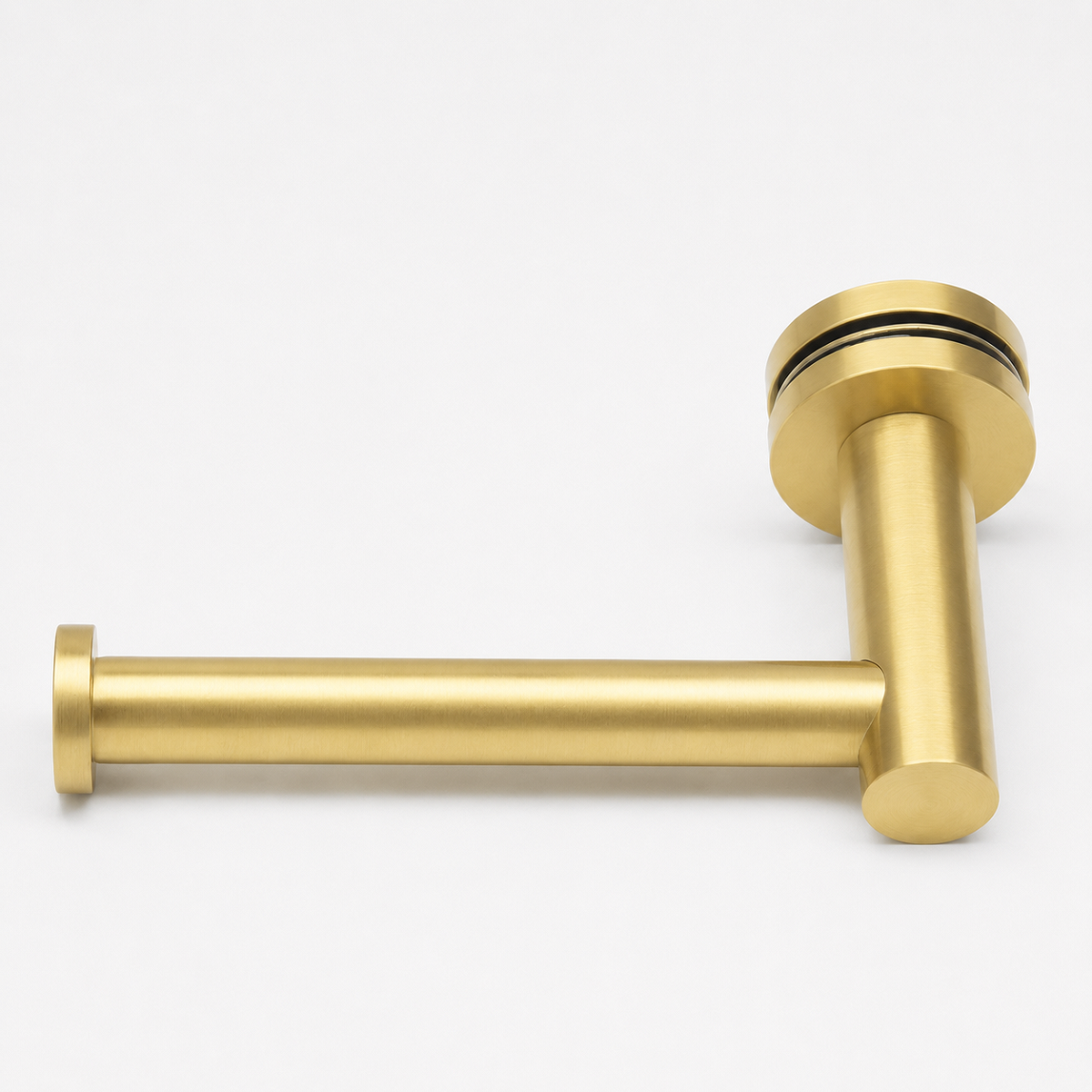 Toilet roll holder in Brushed gold